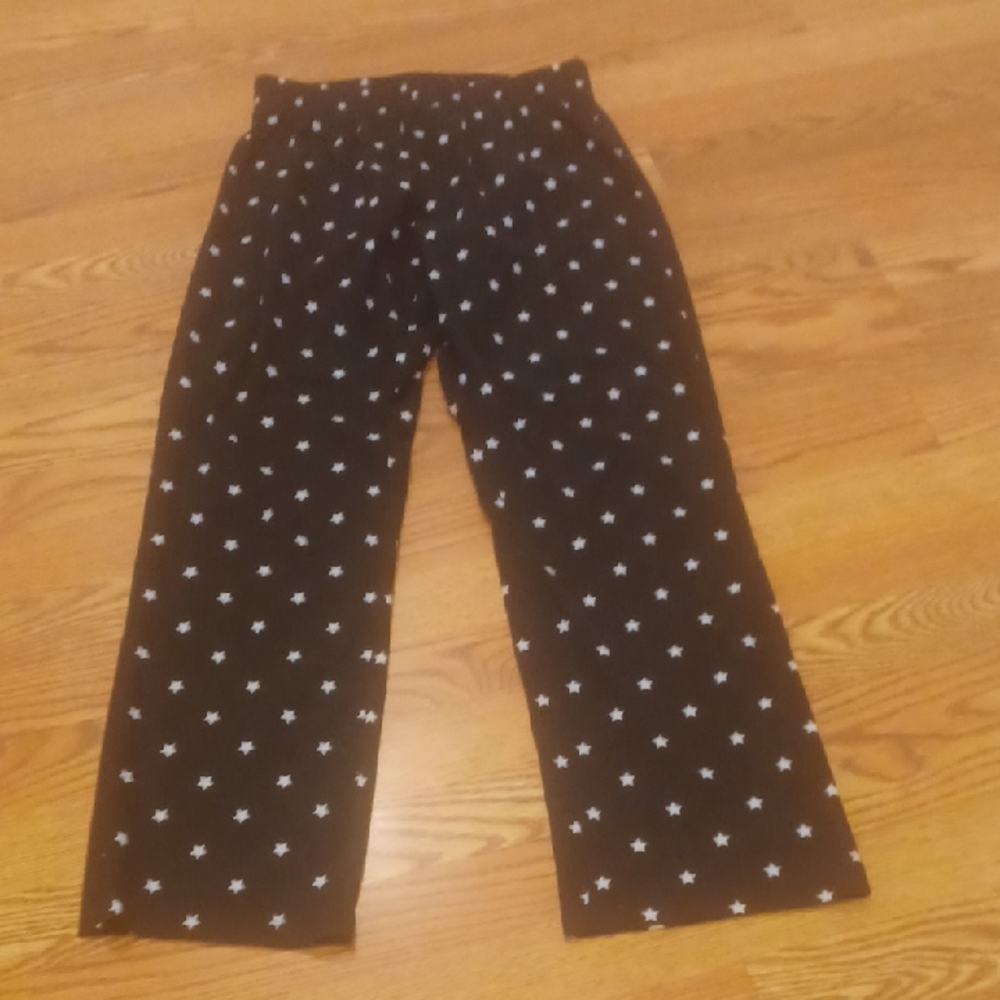 Calvin Klein Women Black Star Pajama Bottoms